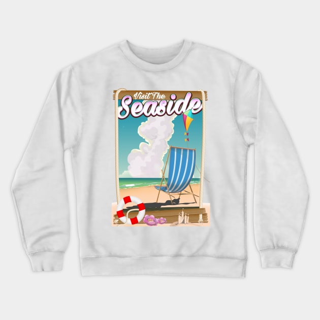 Seaside crewneck sweatshirt discount